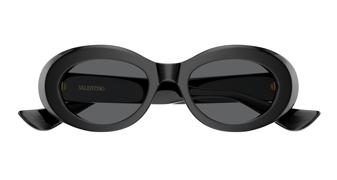 Sonnenbrillen valentino vg0057s 001 negro round/oval/panthos femenino größe 50mm - Detailansicht