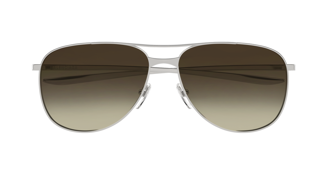 Sonnenbrillen balenciaga bb0538s 002 plateado pilot/navigator masculino größe 62mm - Detailansicht