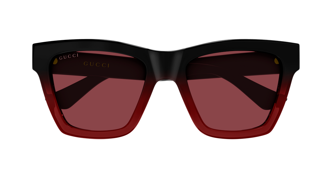 Óculos de sol gucci gg1714s 009 negro cat eye femenino tamanho 54mm - Vista de detalhe