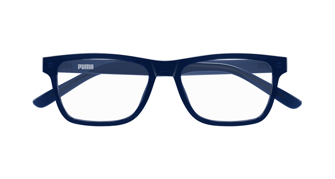 Brillen puma pu0547o 002 azul rectangular / squared masculino größe 54mm - Detailansicht
