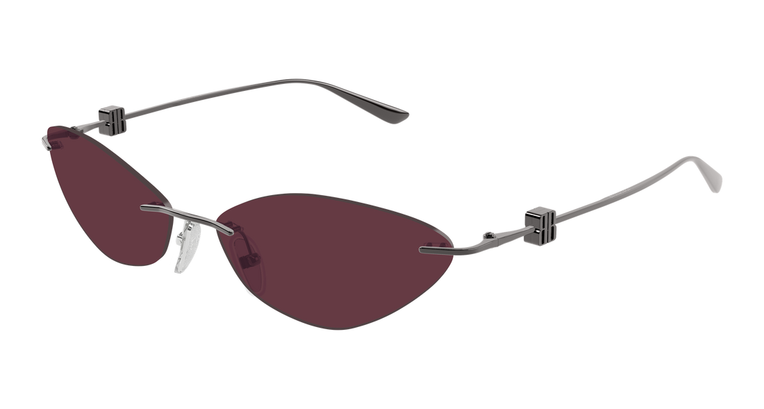 Sonnenbrillen balenciaga bb0536s 004 plateado geometrical/directional femenino größe 63mm - Hauptansicht