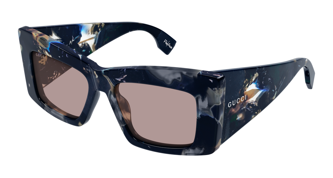 Lunettes de soleil gucci gg2268s 002 havana cat eye femenino taille 53mm - Vue principale