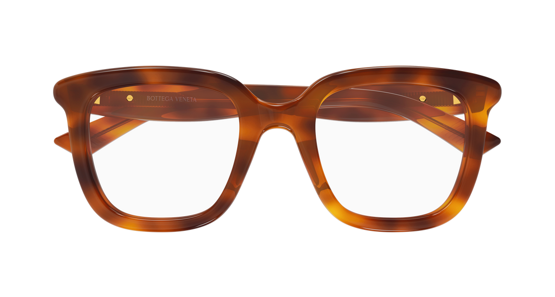 Brillen bottega veneta bv1496o 006 havana cat eye unisex größe 51mm - Detailansicht