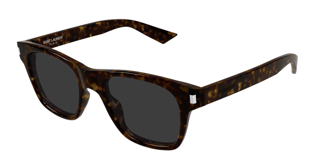 Óculos de sol saint laurent sl 875 002 havana rectangular / squared masculino tamanho 50mm - Vista principal