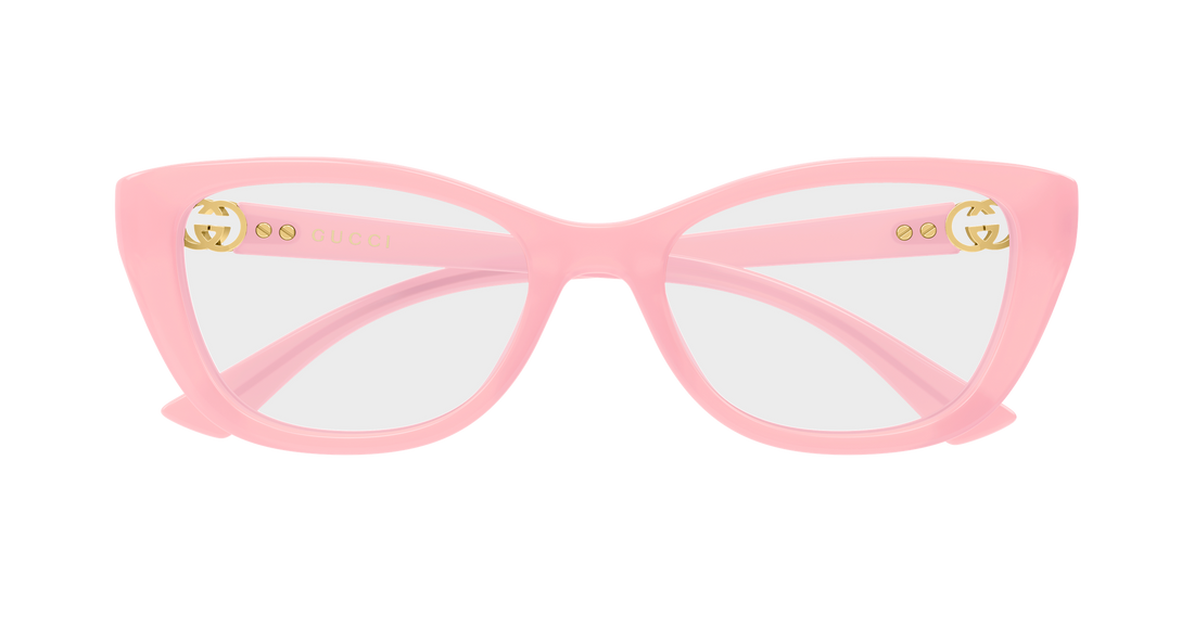 Lunettes de vue gucci gg2196ol 003 rosa cat eye femenino taille 51mm - Vue détaillée