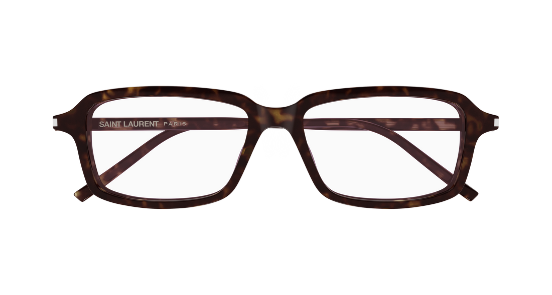 Brillen saint laurent sl 938 opt 005 havana rectangular / squared masculino größe 53mm - Detailansicht