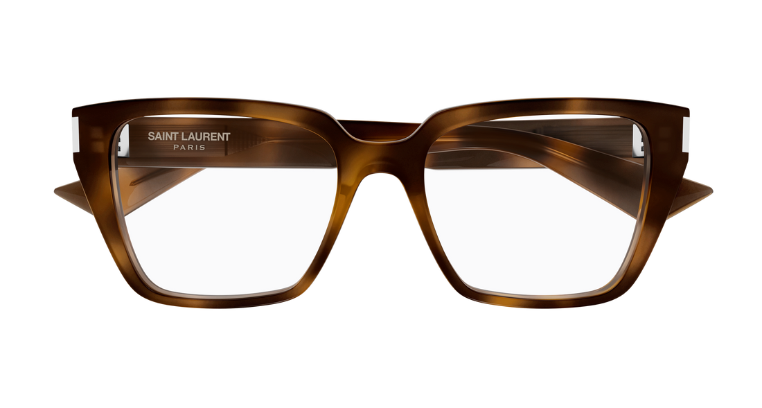 Brillen saint laurent sl 930 002 havana cat eye femenino größe 54mm - Detailansicht
