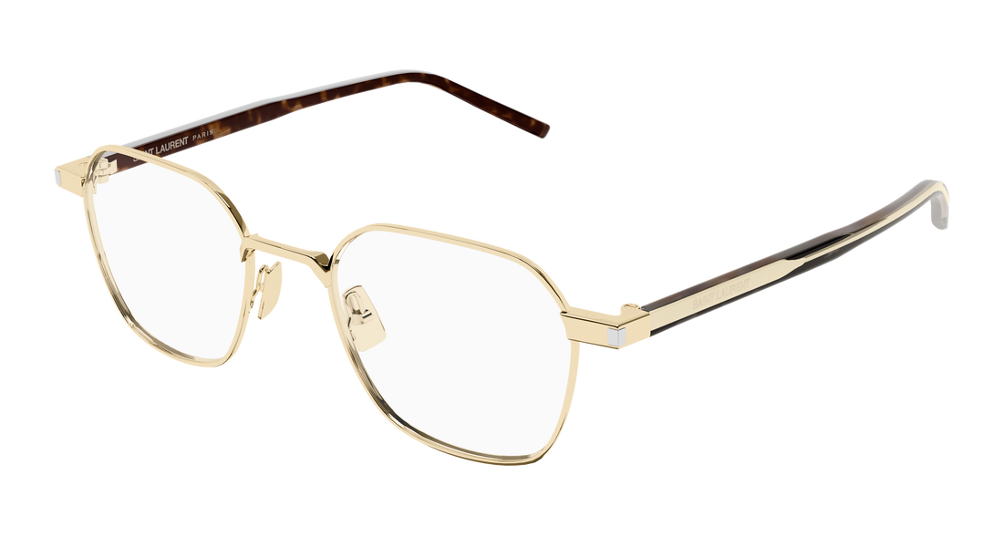 Brillen saint laurent sl 883 006 dorado round/oval/panthos unisex größe 50mm - Hauptansicht