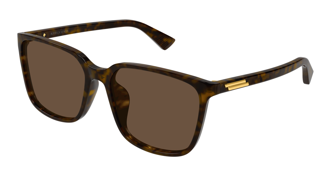 Sonnenbrillen bottega veneta bv1516sk 002 havana rectangular / squared unisex größe 57mm - Hauptansicht