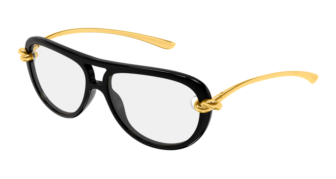 Sonnenbrillen bottega veneta bv1418s 006 negro pilot/navigator femenino größe 58mm - Hauptansicht