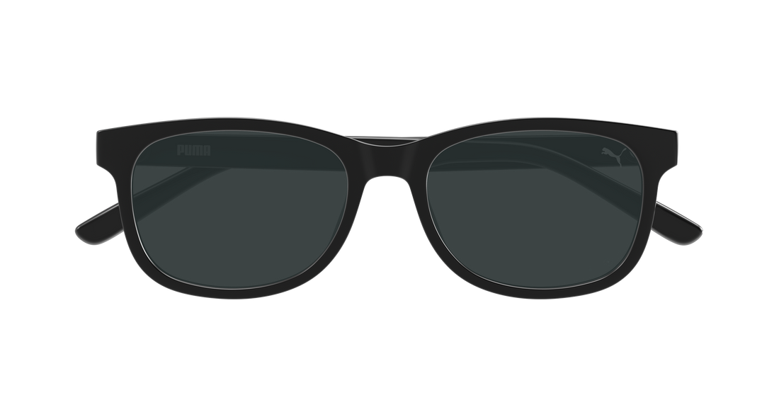 Occhiali da sole puma pu0526s 001 negro rectangular / squared masculino taglia 55mm - Vista dettagliata