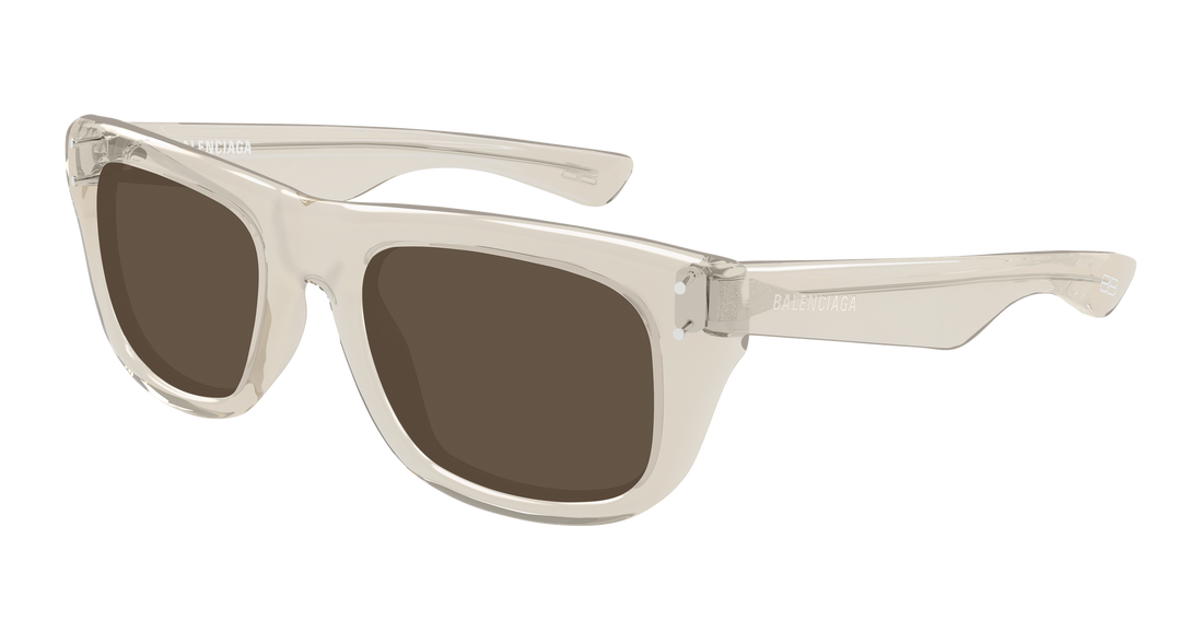 Sonnenbrillen balenciaga bb0521s 004 beige rectangular / squared masculino größe 53mm - Hauptansicht