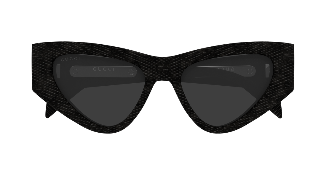 Occhiali da sole gucci gg2019s 007 negro cat eye femenino taglia 53mm - Vista dettagliata
