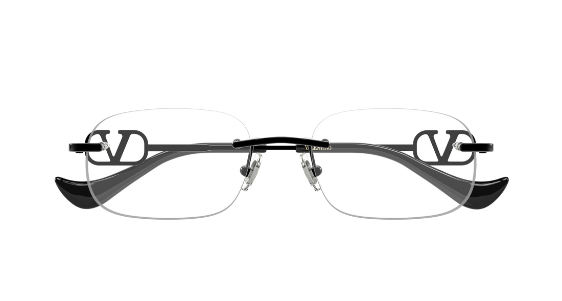 Lunettes de vue valentino vg0034o 004 negro round/oval/panthos femenino taille 53mm - Vue détaillée