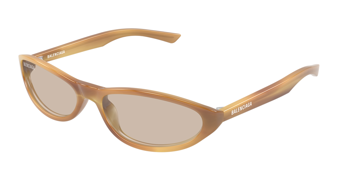 Sonnenbrillen balenciaga bb0007s 017 havana round/oval/panthos unisex größe 59mm - Hauptansicht
