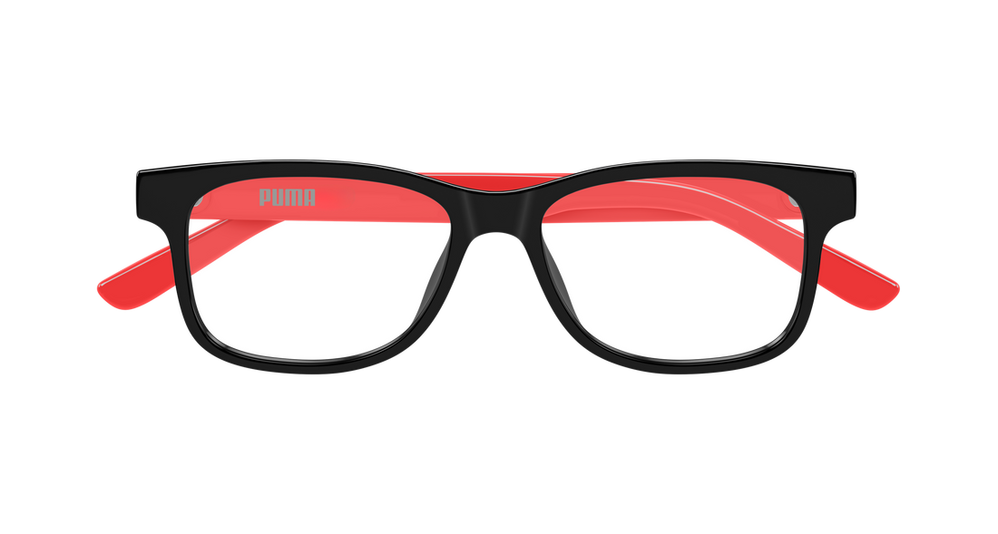 Gafas graduadas puma pj0089o 008 negro rectangular / squared infantil talla 50mm - Vista de detalle