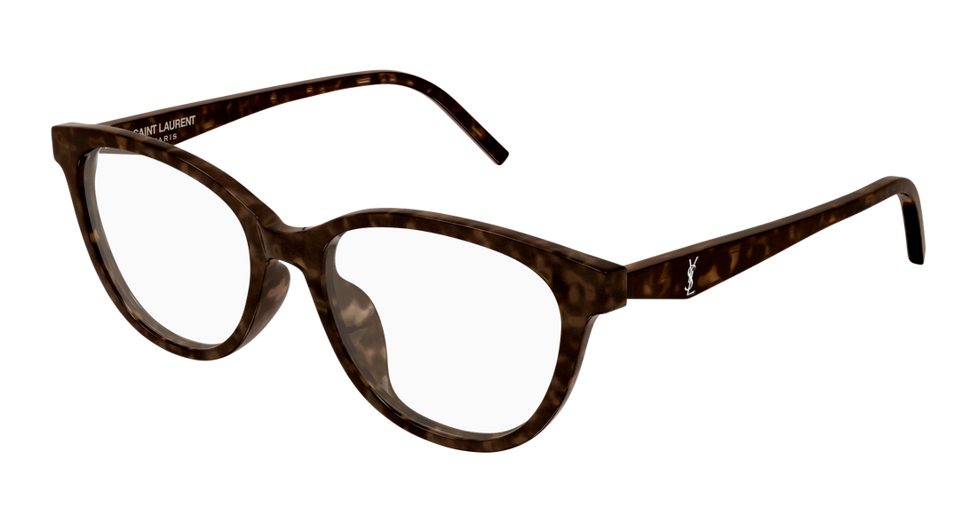 Lunettes de vue saint laurent sl m188/f 002 havana cat eye femenino taille 53mm - Vue principale