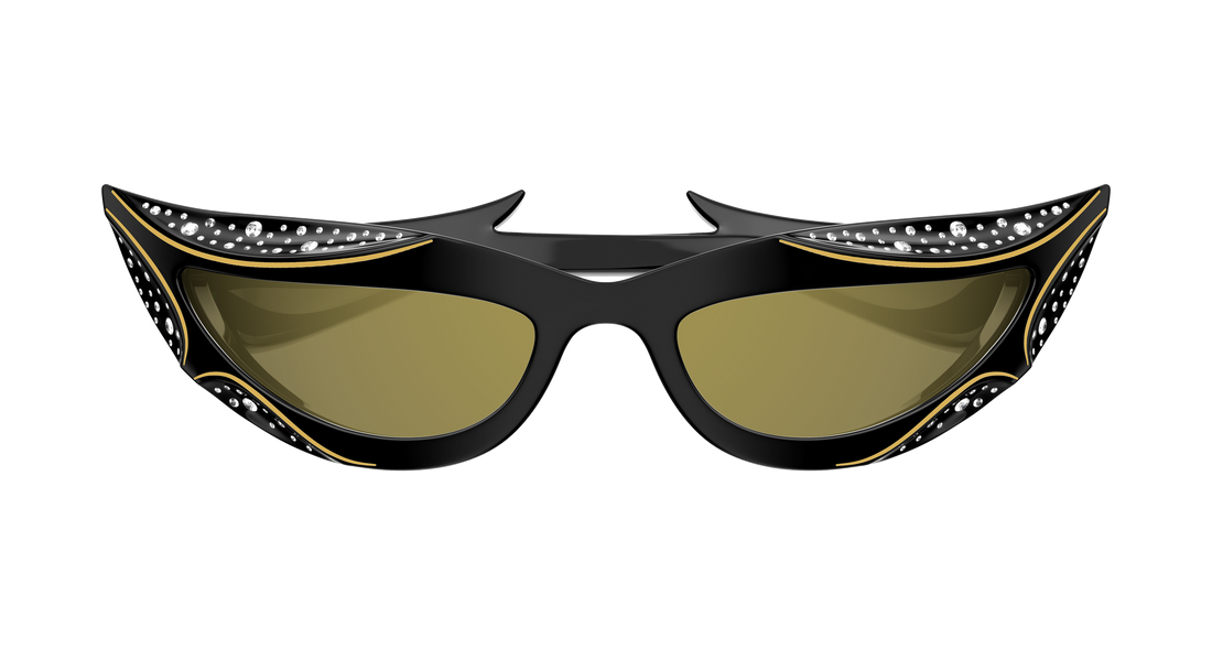 Lunettes de soleil valentino vg0073s 004 negro geometrical/directional unisex taille 56mm - Vue détaillée