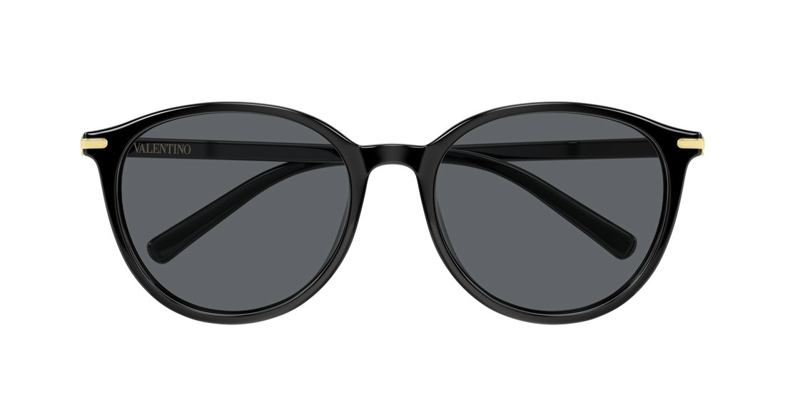 Lunettes de soleil valentino vg0048sk 001 negro round/oval/panthos femenino taille 56mm - Vue détaillée