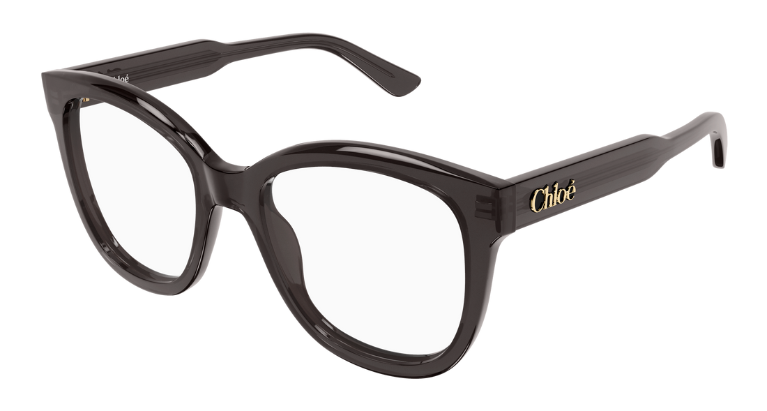 Prescription glasses chloé ch0378o 001 gris rectangular / squared femenino size 54mm - Main view