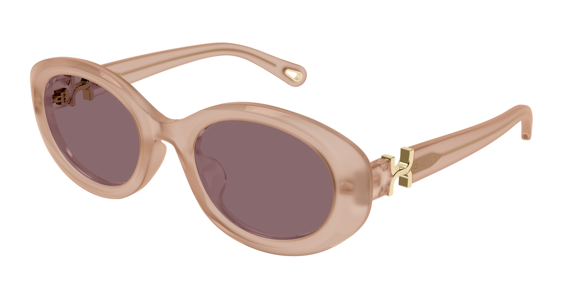 Lunettes de soleil chloé ch0323sk 005 rosa round/oval/panthos femenino taille 54mm - Vue principale