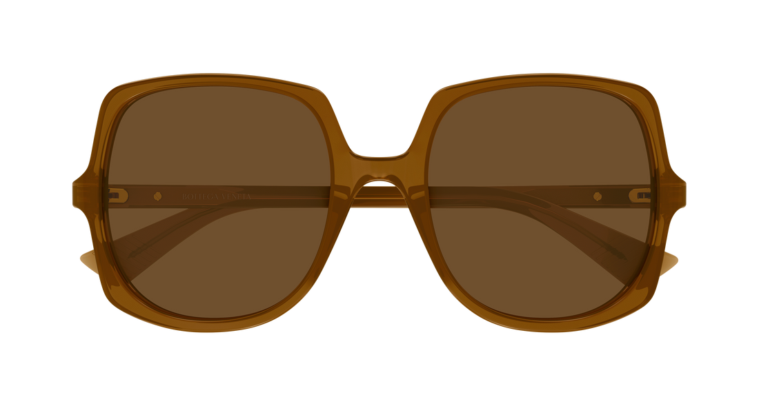 Sonnenbrillen bottega veneta bv1498s 003 marron butterfly femenino größe 55mm - Detailansicht