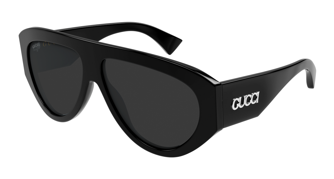 Sonnenbrillen gucci gg2128s 001 negro pilot/navigator masculino größe 58mm - Hauptansicht