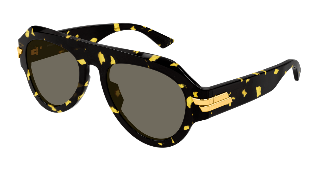 Sonnenbrillen bottega veneta bv1488s 002 havana pilot/navigator unisex größe 53mm - Hauptansicht