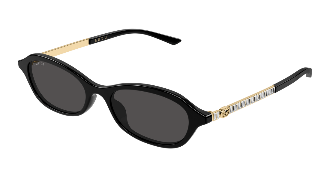 Lunettes de soleil gucci gg2212s 001 negro round/oval/panthos femenino taille 52mm - Vue principale