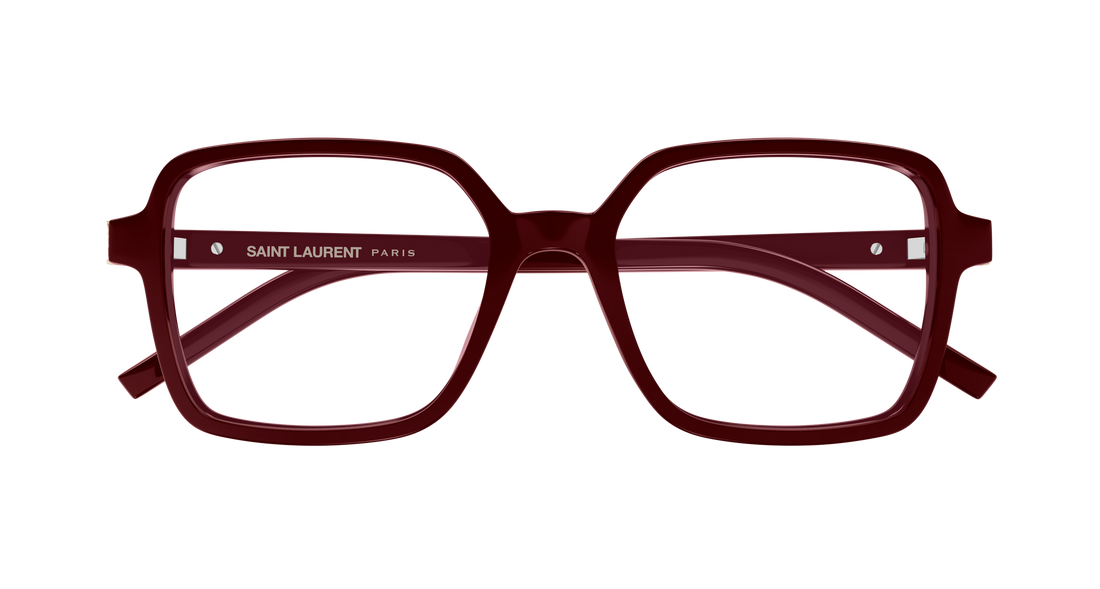 Brillen saint laurent sl m139 006 burdeos rectangular / squared femenino größe 54mm - Detailansicht