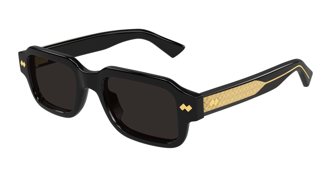 Sonnenbrillen bottega veneta bv1442s 001 negro rectangular / squared masculino größe 51mm - Hauptansicht