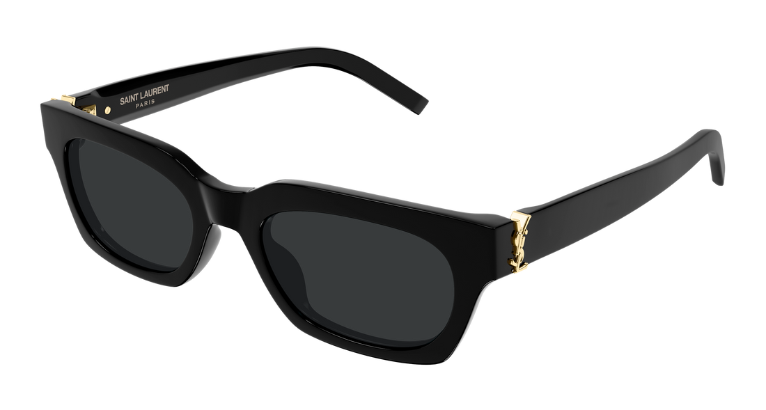 Lunettes de soleil saint laurent sl m175 001 negro rectangular / squared femenino taille 52mm - Vue principale