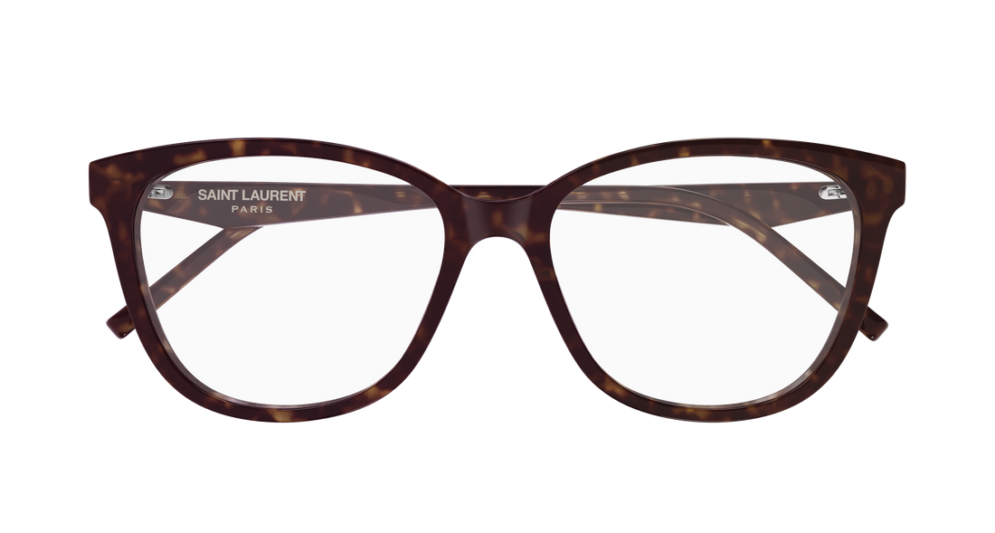 Lunettes de vue saint laurent sl m187/f 002 havana cat eye femenino taille 55mm - Vue détaillée