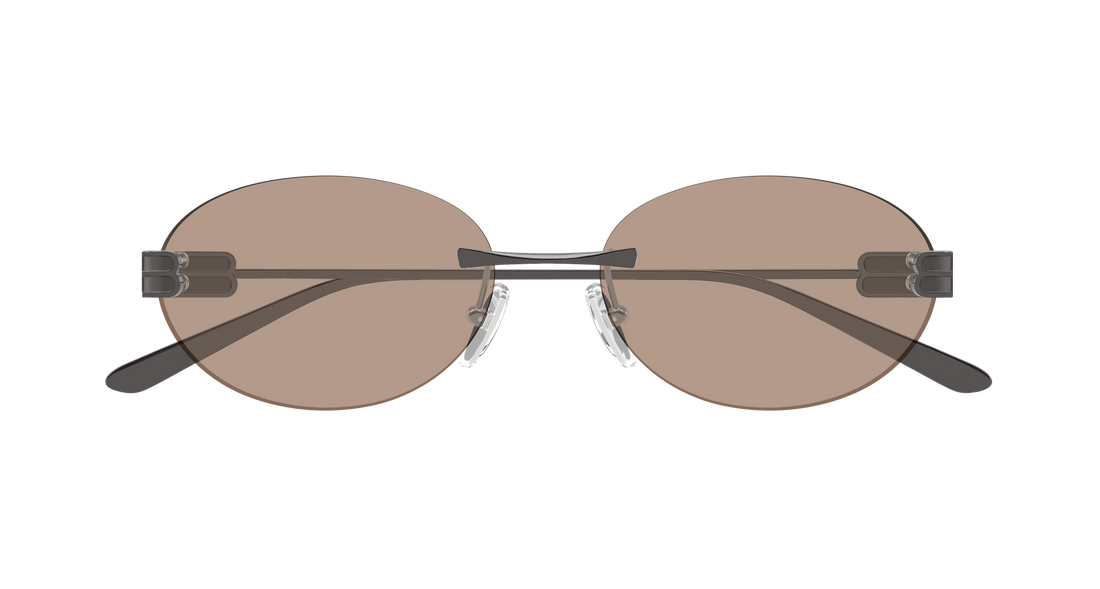 Sonnenbrillen balenciaga bb0541sa 004 plateado round/oval/panthos unisex größe 59mm - Detailansicht