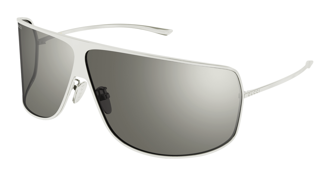 Lunettes de soleil gucci gg2276s 002 plateado geometrical/directional unisex taille 80mm - Vue principale