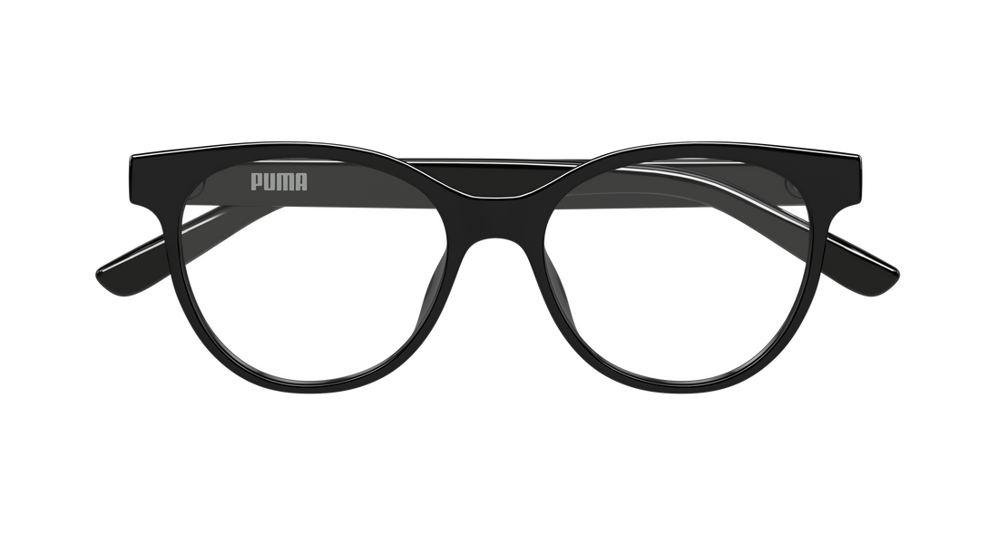 Gafas graduadas puma pj0090o 006 negro cat eye infantil talla 50mm - Vista de detalle