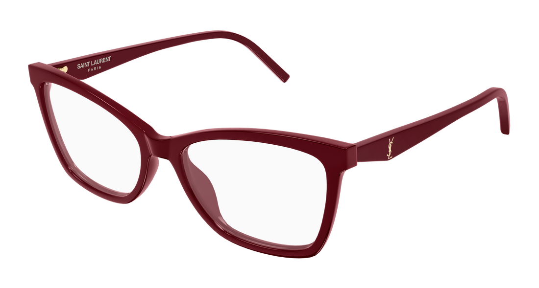 Lunettes de vue saint laurent sl m183 005 rojo cat eye femenino taille 57mm - Vue principale