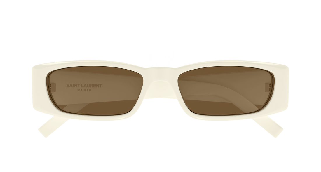 Sonnenbrillen saint laurent sl 942 004 beige rectangular / squared femenino größe 54mm - Detailansicht