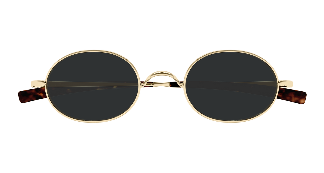 Lunettes de soleil saint laurent sl 948 t 004 dorado round/oval/panthos masculino taille 47mm - Vue détaillée