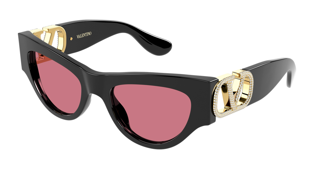 Sonnenbrillen valentino vg0053s 002 negro cat eye femenino größe 55mm - Hauptansicht