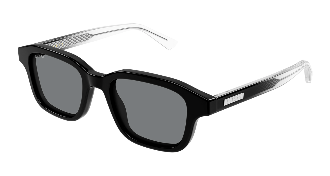 Lunettes de soleil gucci gg2247s 003 negro rectangular / squared masculino taille 49mm - Vue principale