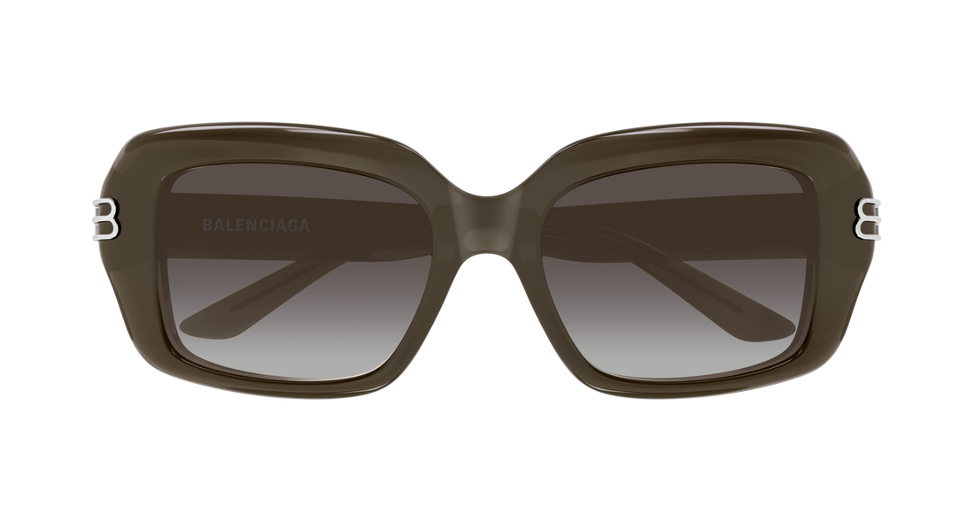 Óculos de sol balenciaga bb0465s 004 marron rectangular / squared femenino tamanho 56mm - Vista de detalhe