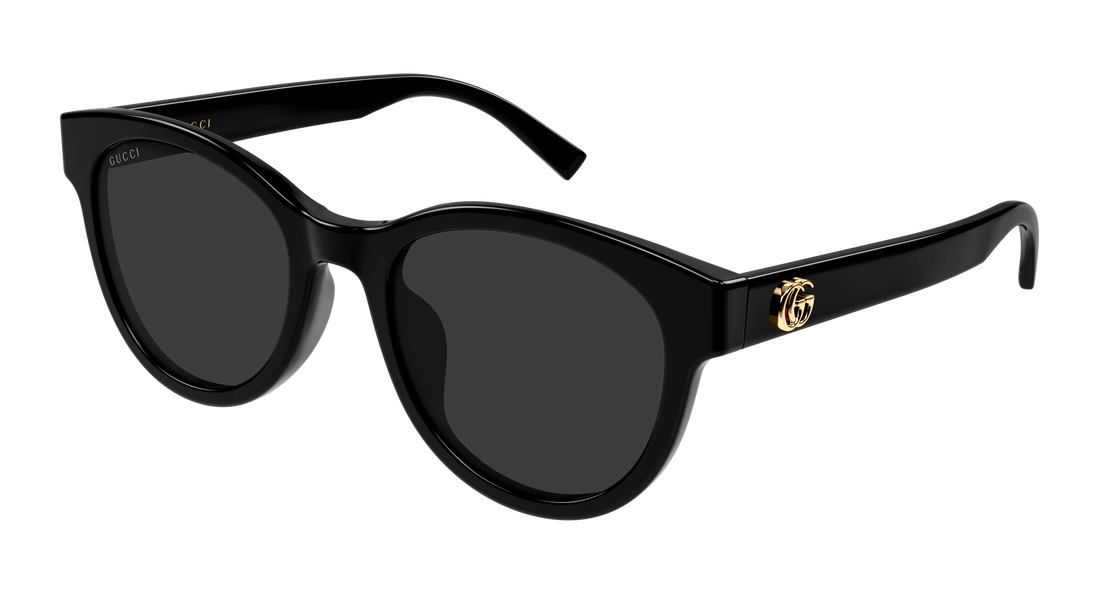 Óculos de sol gucci gg2127sk 001 negro round/oval/panthos femenino tamanho 54mm - Vista principal