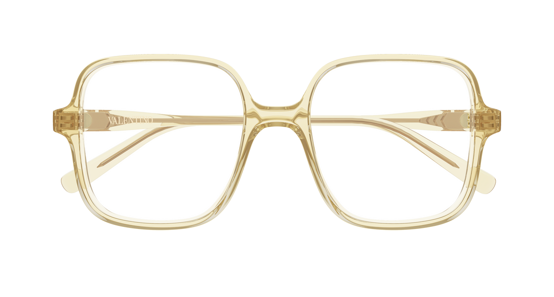 Lunettes de vue valentino vg0021o 005 naranja round/oval/panthos femenino taille 53mm - Vue détaillée