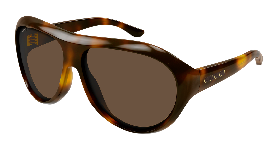 Sonnenbrillen gucci gg2270s 002 havana round/oval/panthos femenino größe 62mm - Hauptansicht