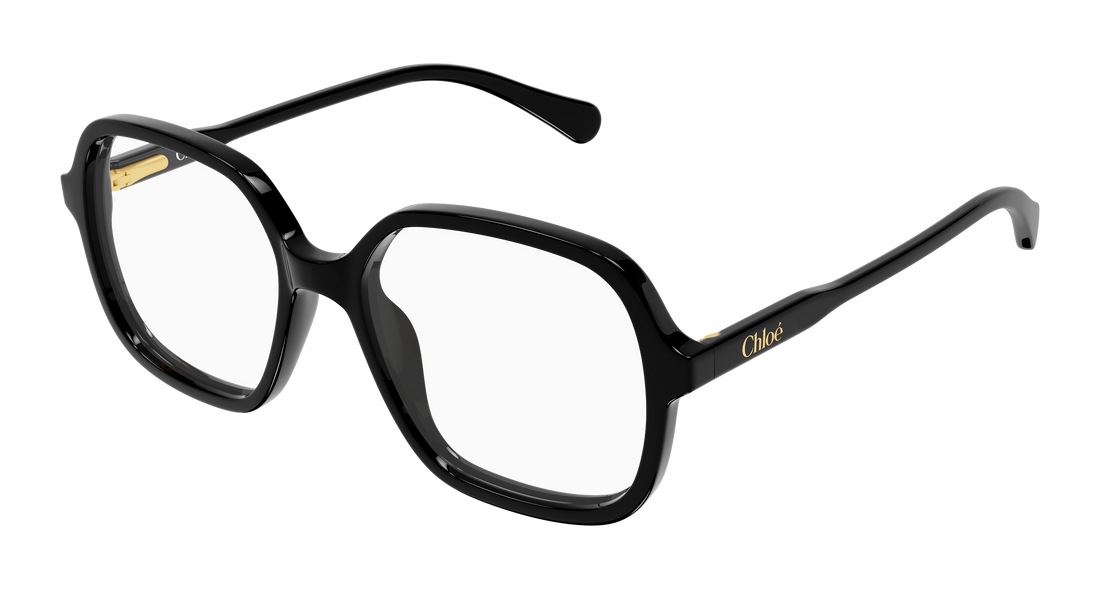 Gafas graduadas chloé cc0027o 001 negro geometrical/directional infantil talla 49mm - Vista principal