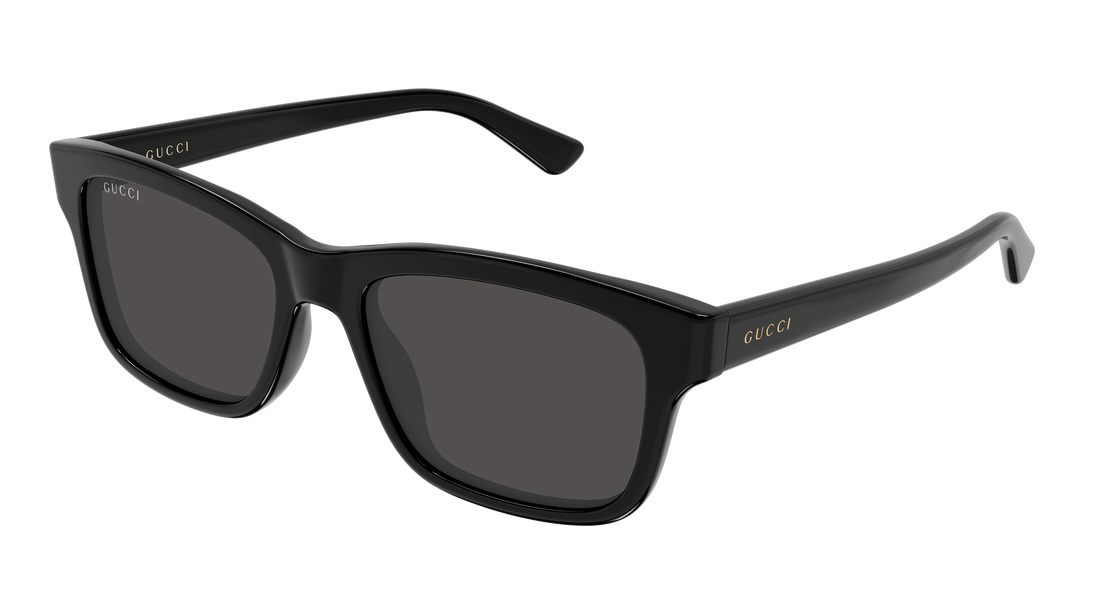 Lunettes de soleil gucci gg2243sk 001 negro rectangular / squared masculino taille 54mm - Vue principale