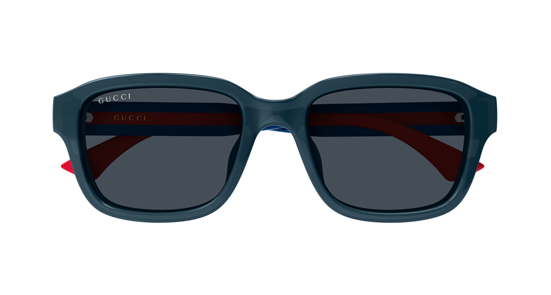 Sunglasses gucci gg2120sa 004 azul rectangular / squared masculino size 55mm - Detailed view