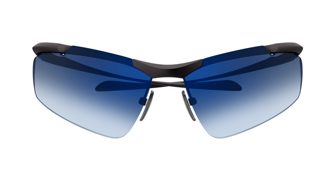 Óculos de sol balenciaga bb0462s 003 plateado geometrical/directional unisex tamanho 81mm - Vista de detalhe