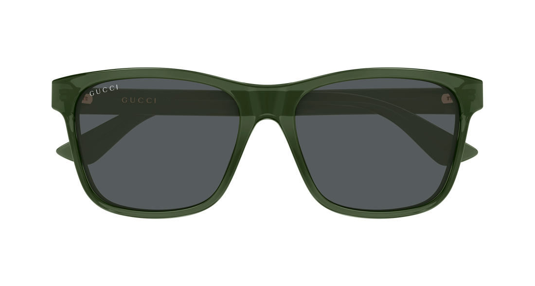 Sonnenbrillen gucci gg0746s 007 verde rectangular / squared masculino größe 57mm - Detailansicht